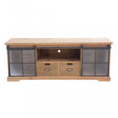 Mobile Dorian 160x45,5x60 h cm in Legno Marrone
