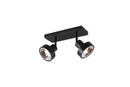 Faretto da Interno a LED in Metallo Nero Opaco