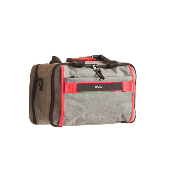 sconto Borsone da Viaggio Bagaglio a Mano Capienza 20 lt Salvaspazio Underseat in Poliestere Ravizzoni Grigio e Rosso