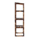 Portapiante Scaffalatura Fioriera a 3 Ripiani in Legno di Abete 80x40x150 cm 