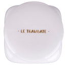 Barattolo Farina 9,5x9,5x18 cm in New Bone China VdE Tivoli 1996 Le Travisate Bianco