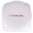 Barattolo Farina 9,5x9,5x18 cm in New Bone China VdE Tivoli 1996 Le Travisate Bianco