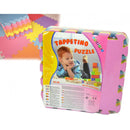 Tappeto Puzzle 10 Pezzi 30x30 cm in EVA Multicolor