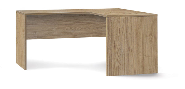 Scrivania da Ufficio Angolare Destra 160x76x150 cm Noce Stelvio prezzo