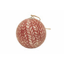 Set 14 Palle di Natale Ø7,5 cm in Polyfoam con Box Oro e Rosso