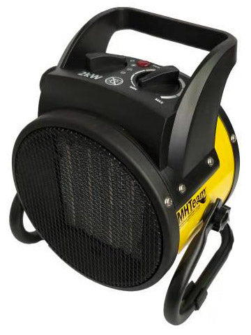 prezzo Generatore di Aria Calda 2000W Riscaldatore Elettrico PTC Giallo