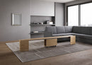Panca Allungabile Inferiore 72-300x26x45 cm Evolve Quercia Natura  