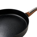 Padella Ø 20 cm Antiaderente Induzione Silex Elegance Wood Nero