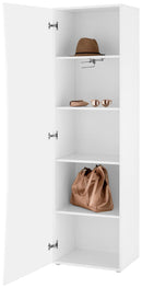 Armadio 1 Anta 63x40x187,2 cm Arco Bianco Lucido
