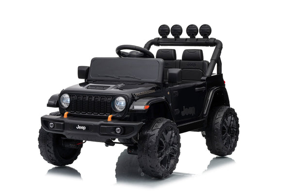 prezzo Macchina Elettrica per Bambini 101x59x65 cm Licenza Jeep Rubicon Small Nero