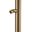 Doccia da Giardino 228,9x18x25 cm con Soffione e Lavapiedi Sined Quartu Oro