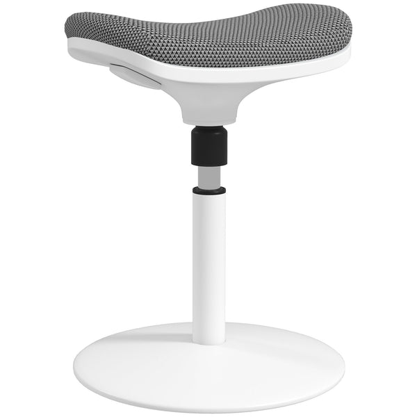 Sgabello Ergonomico e Imbottito ad Altezza Regolabile 41,5x41,5x51,5-71,5 cm con Inclinazione a 5° Grigio online