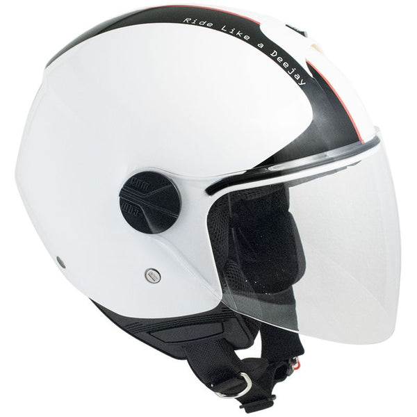 Casco Jet per Scooter Visiera Lunga CGM Deejay 107DJ2 Bianco sconto