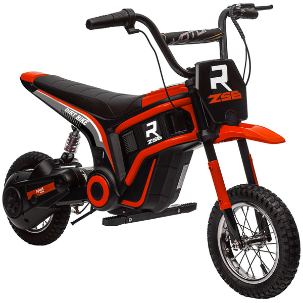 Moto Elettrica per Bambini con Acceleratore Manuale 2 Velocità 8-16km/h Rosso online