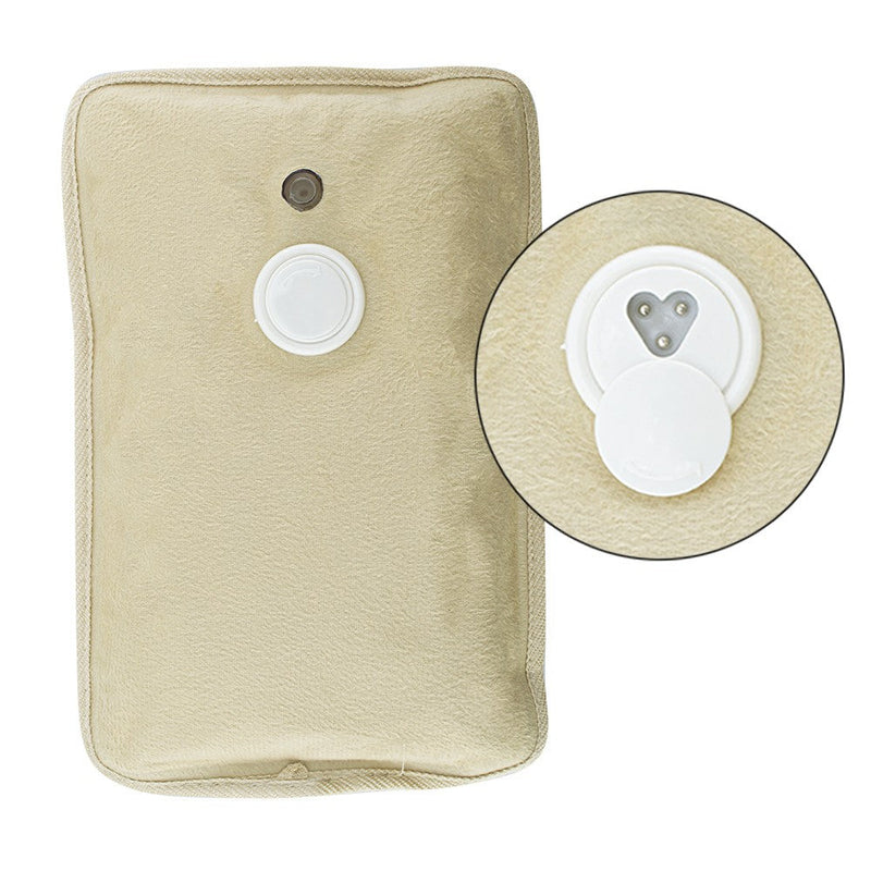 Borsa Acqua Calda Elettrica 550W con Stampa Beige