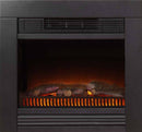 Camino Elettrico da Incasso Effetto Fiamma 1800W Ruby Fires Lucius Nero con Telecomando