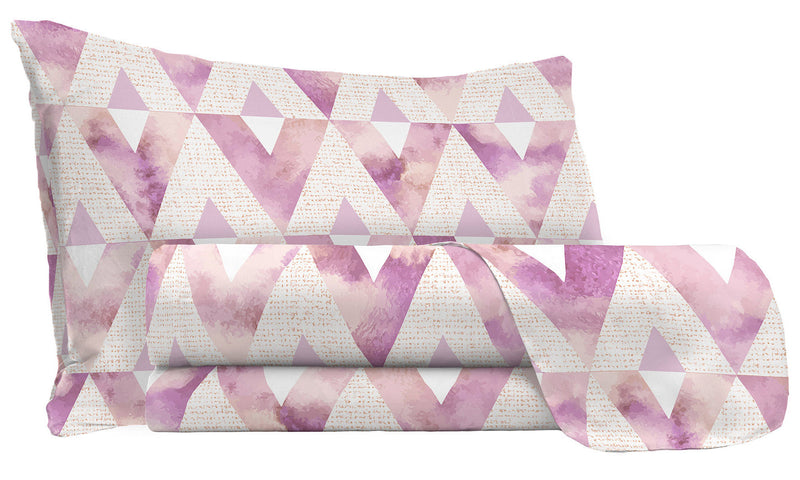 Set Lenzuola Sopra Sotto e Federe in Microfibra Kinki Varie Misure