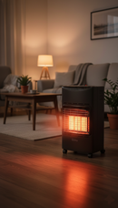 Stufa a Gas GPL 4,2 kW Grigio Qlima GH1142R