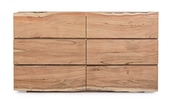 Cassettiera 6 Cassetti 142x45x83h cm Aron 