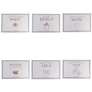 Set 6 Tovagliette 45x30 cm in Eva VdE Tivoli 1996 Le Travisate Bianco
