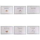 Set 6 Tovagliette 45x30 cm in Eva VdE Tivoli 1996 Le Travisate Bianco