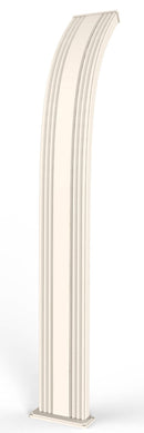 Doccia da Esterno Giardino Miscelatore e Doccetta Mobile Arkema Dada Bianco Crema