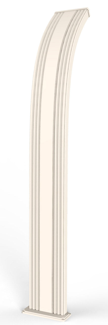 Doccia da Esterno Giardino Miscelatore e Doccetta Mobile Arkema Dada Bianco Crema