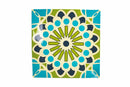 Set 6 Piatti Piani Quadrato in Porcellana 30 cm Villa d'Este Home Tivoli Agadir