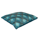 Set 3 Cuscini Decorativi 45x45 cm in Poliestere VdE Tivoli 1996 Vetiver Ottanio