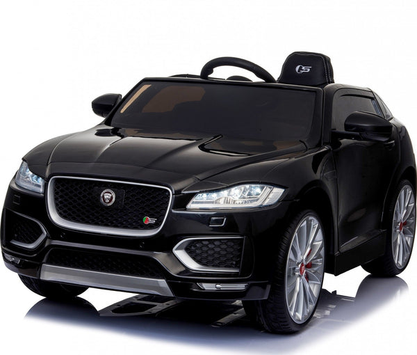 Macchina Elettrica per Bambini 12V con Licenza Jaguar F-Pace Nera acquista