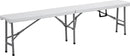 Tavolo Catering Fisso Rettangolare Bianco Tosini CZ183 