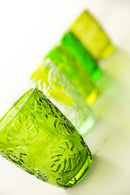 Set 6 Bicchieri Ø8x10 cm in Vetro Villa d'Este Home Tivoli Jungle Multicolor