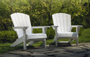 Sedia da Giardino Keter Alpine Adirondack 80x93x93 cm con porta bicchiere Bianco