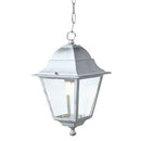 Lampada Sospesa Colore Bianco e Argento per Esterno Linea Old Sovil