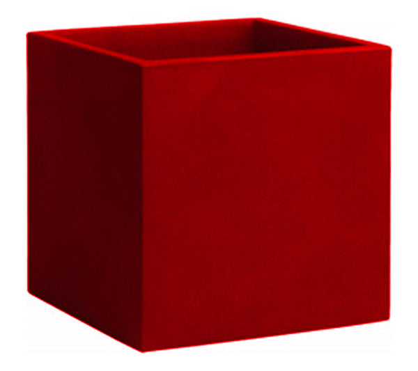 online Vaso 50x50 cm in Resina Arkema Iris Vase Ruby