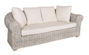 Divano 3 Posti 204x96x80h cm con Cuscini Coba