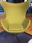 Poltrona in Tessuto 78x76H113cm Verde