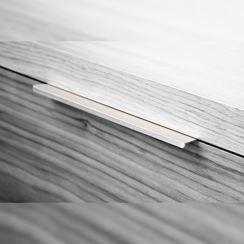 Maniglia per Mobile Setubal Interasse 128 mm Alluminio Anodizzato Opaco 25 Pezzi Emuca