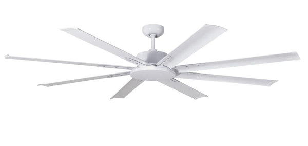 acquista Ventilatore da Soffitto con 8 Pale in Alluminio Ø165 cm 5 Velocità Martec Albatross Bianco