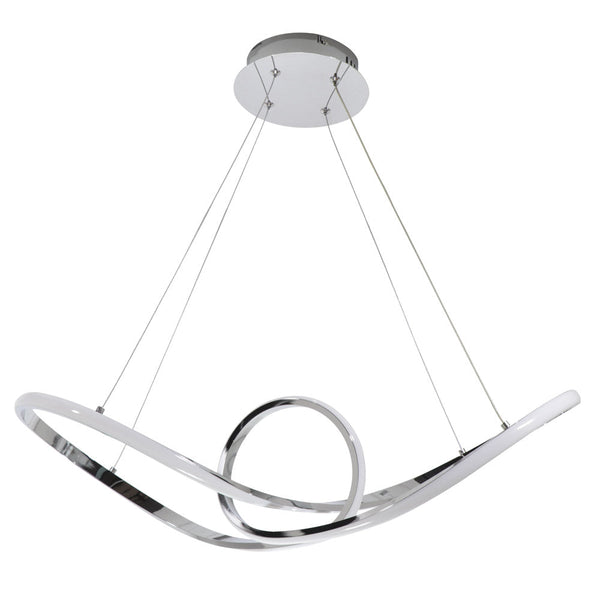 Sospensione Led 45W 4145lm 4500K Cromo E-Energy Nodo prezzo