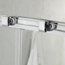 Box Doccia 3 Lati 1 Anta Scorrevole In Cristallo Opaco 6mm H185 Fosterberg Kolding Trio Varie Misure