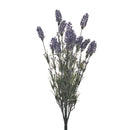 Set 4 Lavanda Artificiale con 15 Fiori Altezza 61 cm Viola