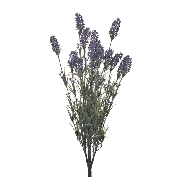 Set 4 Lavanda Artificiale con 15 Fiori Altezza 61 cm Viola acquista