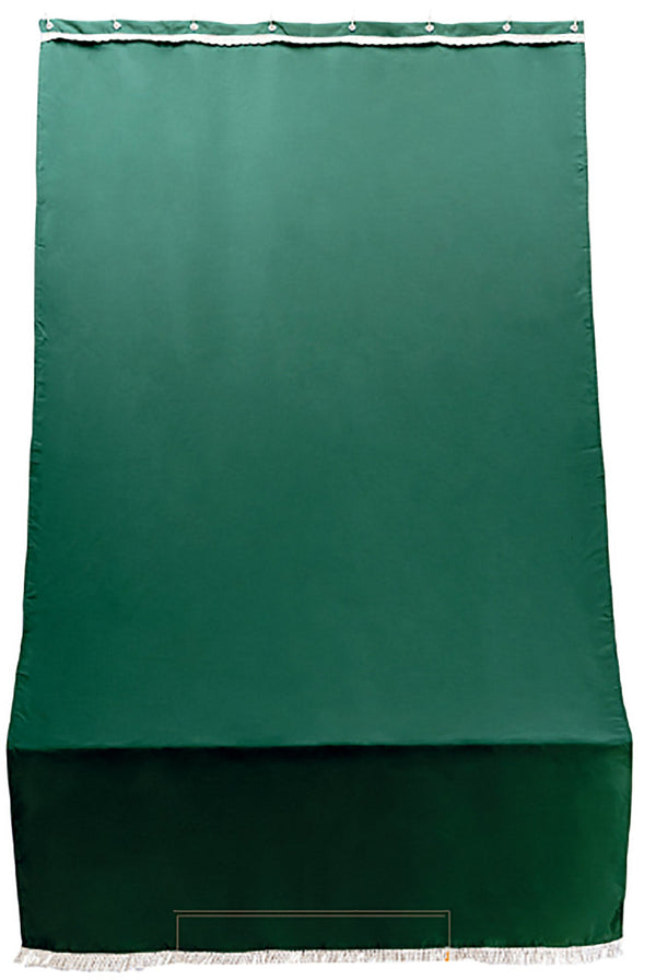 Tenda da Sole per Sormonto in Poliestere con Anelli Ranieri Verde Varie Misure online