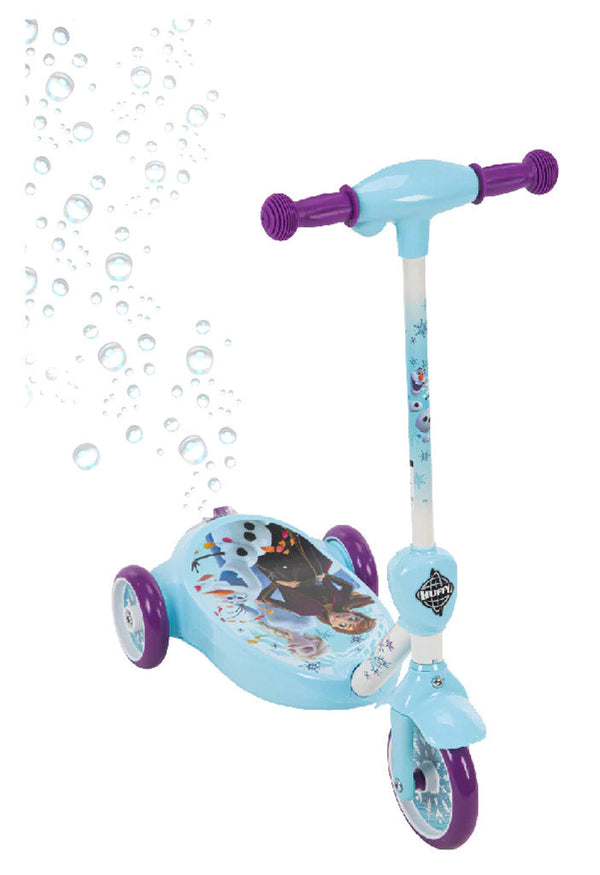 online Monopattino Elettrico a Batteria 3 Ruote per Bambini Sparabolle con Licenza Disney Frozen
