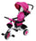 Passeggino Triciclo con Sedile Girevole 360° Kidfun Tricygò Rosa