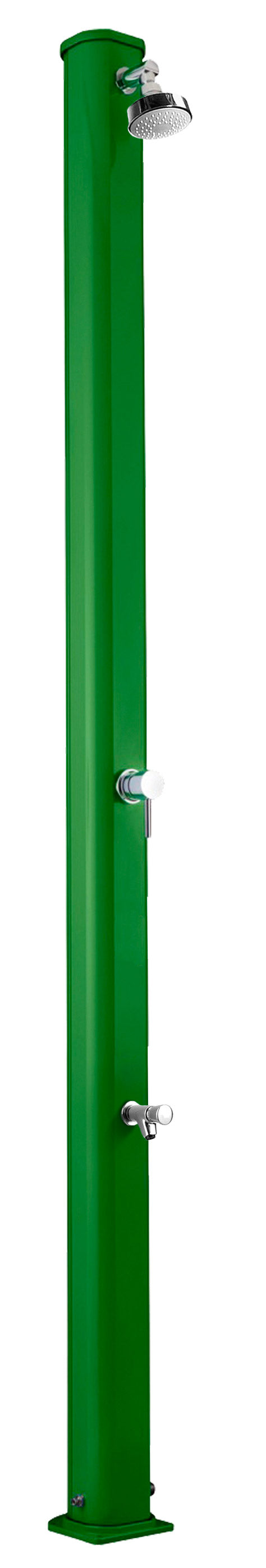 Doccia Solare da Giardino 25L Miscelatore e Lavapiedi Arkema Jolly S Verde sconto