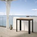 Consolle Allungabile da Esterno in Legno e Ferro H77x40x90/300cm Itamoby Azalea Abete Tinto Classica