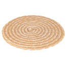 Set 4 Tovagliette Ø38 cm  in Paglia e Carta VdE Tivoli 1996 Spiral