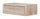 Mensola da Parete 1 Cassetto 45x13,4x23,7 cm in Fibra di Legno Lego Maxi Rovere Sagerau